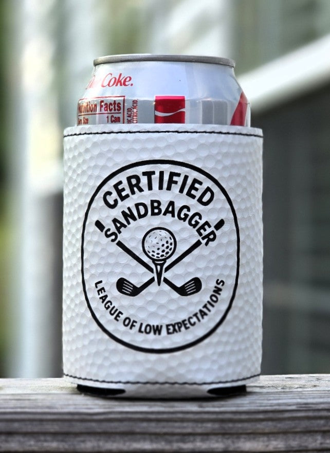 Custom 12oz Insulated Golf Style beverages holder.