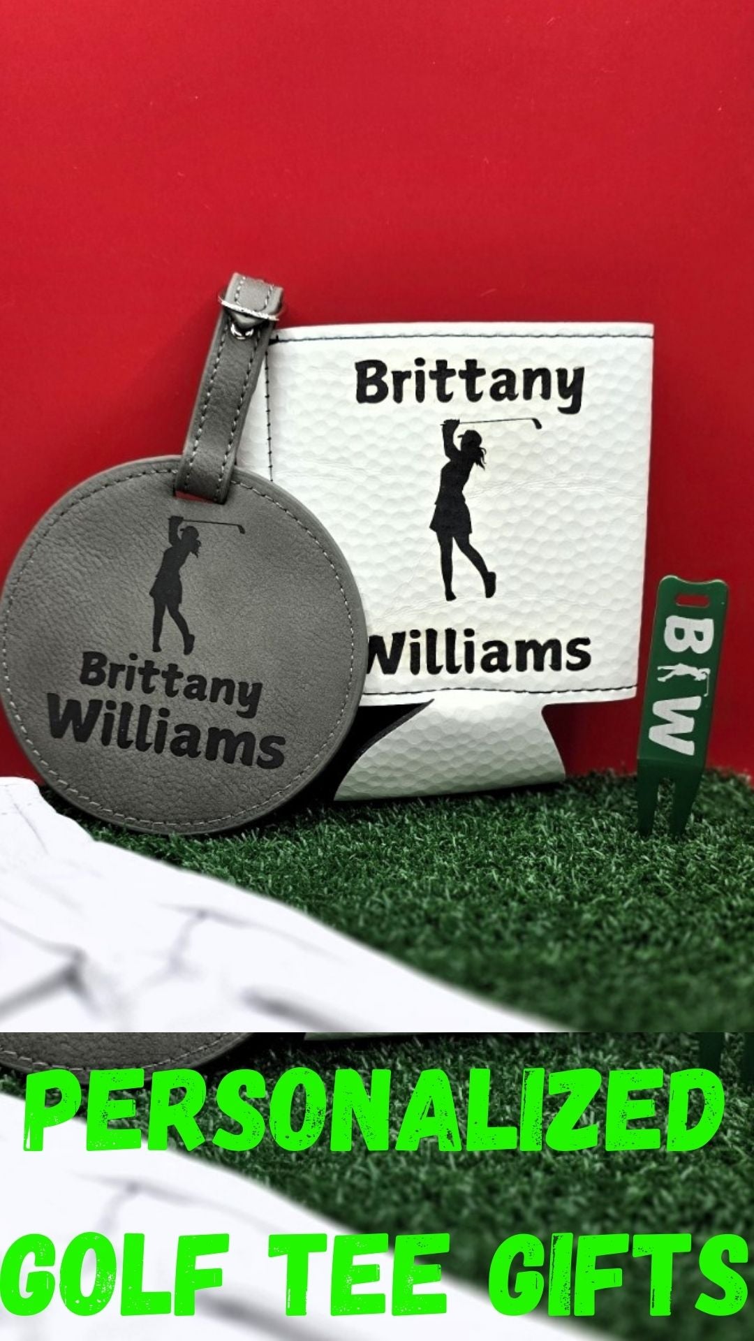 Custom 12oz Insulated Golf Style beverages holder.